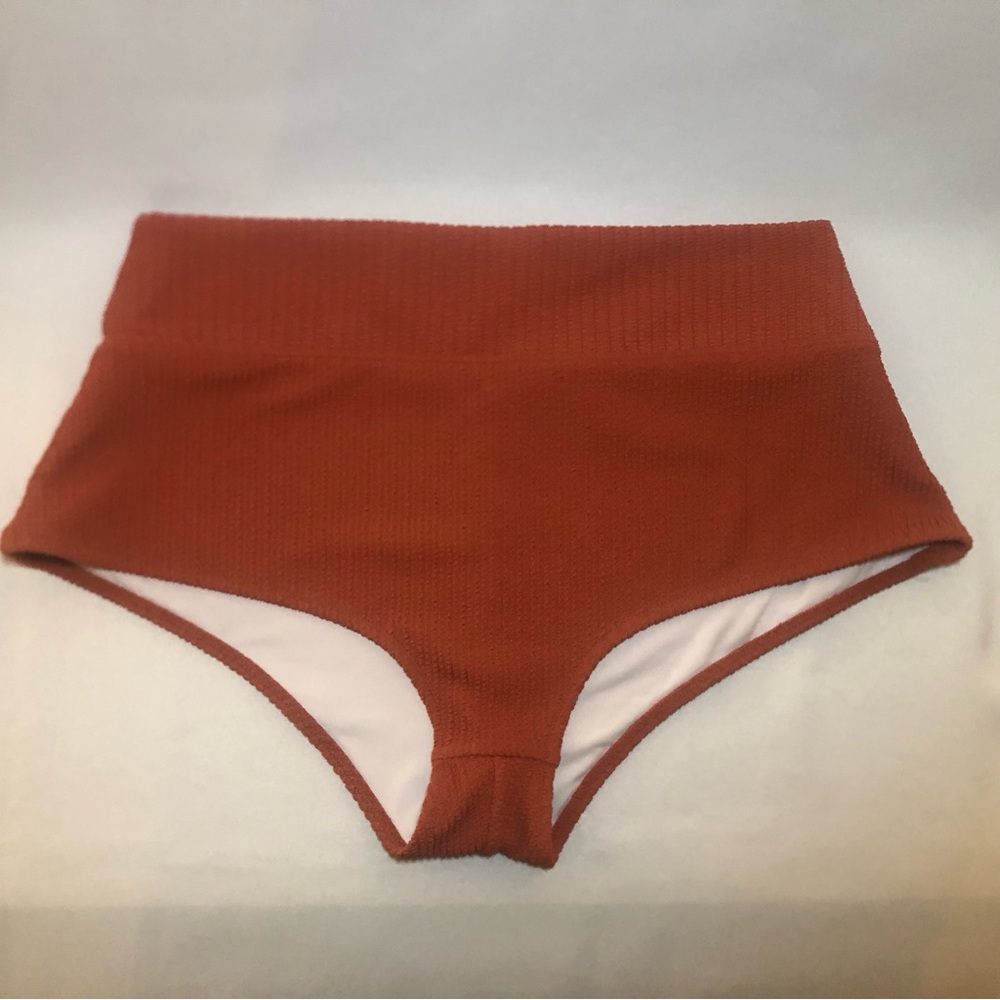 Victoria Secret PINK Ribbed High Waist Bikini Bottom Size XXL NWOT